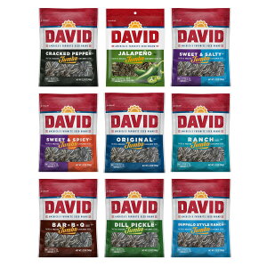 u9܃ZbgvDavid Sunflower Seeds Ђ܂̎9ނ̃oGeB[pbN148g×9 Ђ܂̎ Hp