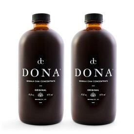 「お得な2本セット」DONA 社NY発・スパイス濃縮チャイエキス473ml×2本
