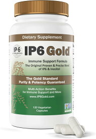 IP-6 International　IP6 Gold（IP6ゴールド）　丈夫な体づくりをサポート　ベジカプセル120粒 サプリメント1本