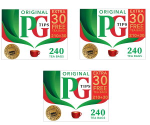 PGeBbvX 240 3pbNiv720܁j PG Tips 240 Bags 3 Pack (720 Bags Total)