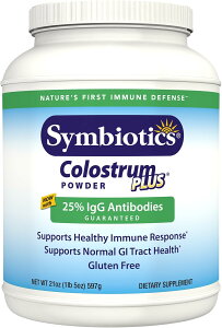 Symbiotics  Colostrum Plus RXgvX A597gpE_[  RXg Tvg Symbiotics Colostrum Plus Powder 21 oz Immunity Support Promotes Athletic Performance and Optimal Levels Immunoglob