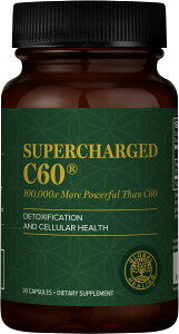 Global Healing Center �� Center Supercharged C60 - Micro-Activated Carbon Fullerene w/Organic MCT Powder, 10 Times More Powerful Than Regular C60 Supplements �T�v�������g30������1�{