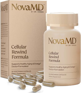 NOVAMD NMN1300mgz r^~B126mcgZ100mcg 1mcg CoQ1010mg PQQ10mgӞGLX5mg̔z30 Tvg