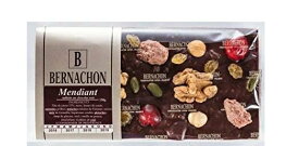 ベルナシオン(Bernachon) タブレット マンディアン約150g TABLETTES Mendiant チョコレート DARK MENDIANT1枚
