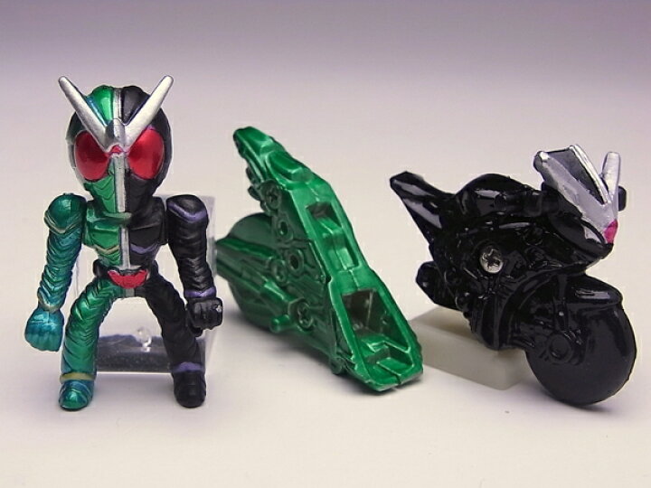 楽天市場】バンダイ 仮面ライダーW 超合体リボルギャリー全4種 