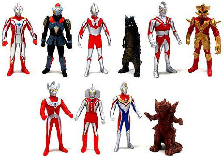 楽天市場】PHVSウルトラマン対決セット宇宙からの強豪編5種 