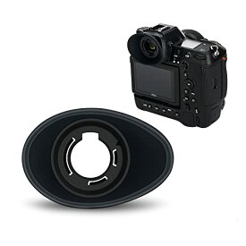 JJC 改良モデル アイカップ 延長型 Nikon DK-33 アイカップ 互換用 Nikon Z9 Z8 Z f カメラ適用 ニコン z9 z8 zf アイカップ ゴム脱落改善 18.5mm延長 360度回転でき ファインダー保護 快適 軽量 ブラック
