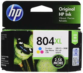 HP 804XL 純正 インクカートリッジ カラー 増量 T6N11AA 【国内正規品】ENVY Inspire 7220 7221 7920対応純正インク