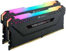 Corsair DDR4-3200MHz デスクトップPC用 メモリ VENGANCE RGBシリーズ 16GB [8GB×2枚] CMW16GX4M2E3200C16