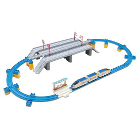 タカラトミー(TAKARA TOMY) プラレール W7系北陸新幹線かがやき 鉄道道路併用橋セット 電車 列車 おもちゃ 3歳以上