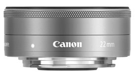 Canon 単焦点広角レンズ EF-M22mm F2 STM シルバー ミラーレス一眼対応 EF-M222STMSL