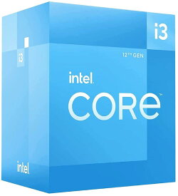 インテル INTEL CPU Core i3-12100 / 4/8 / 3.3GHz / 6xxChipset / BX8071512100 【 国内正規流通品 】