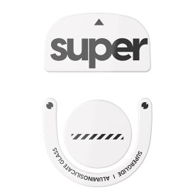 Superglide2 マウスソール for Logicool G PRO X SUPERLIGHT 2 マウスフィート [ 強化ガラス素材 ラウンドエッヂ加工 高耐久 低摩擦 Super Smooth ]