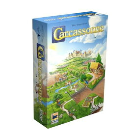 Carcassonne ボードゲーム (ベースゲーム) | ファミリーボードゲーム | 大人と家族のためのボードゲーム | 戦略ボードゲーム | 中世アドベンチャーボードゲーム | 対象年齢7歳以上 | 2~5人用 | Z-Man Games製