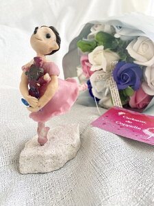 NRパワーストーン バレリーナ人形 コレクションドール くるみ割り人形 クララ バレリーナ雑貨 バレエ雑貨 バレエ人形