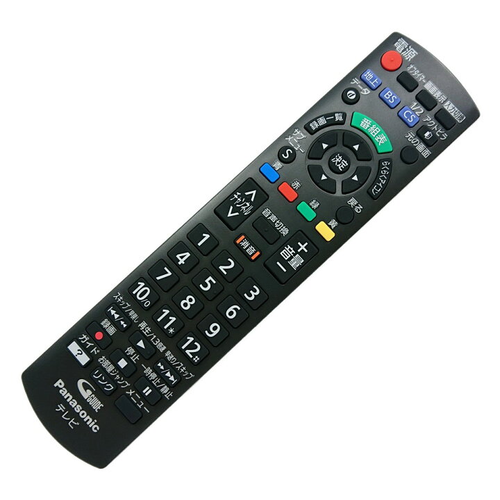 楽天市場】N2QAYB001017 パナソニック テレビ ビエラ VIERA用 リモコン 