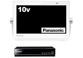 【中古】パナソニック 10V型 液晶 テレビ プライベート・ビエラ UN-10T8-W 2018年モデル