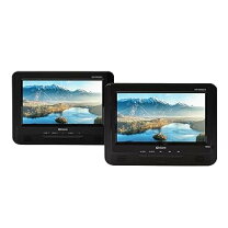 楽天市場】ポータブルdvdプレーヤー ツインモニターの通販