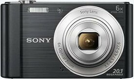 【中古】SONYソニー デジタルカメラ Cyber-shot W810 光学6倍 ブラック DSC-W810-B
