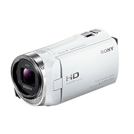 【中古】SONY ビデオカメラ Handycam CX420 内蔵メモリ32GB ホワイト HDR-CX420/W