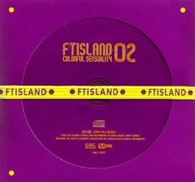 【中古】F.T Island 2集 - Colorful Sensibility韓国盤