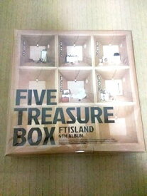 【中古】FTIsland 4集 - Five Treasure Box 韓国盤