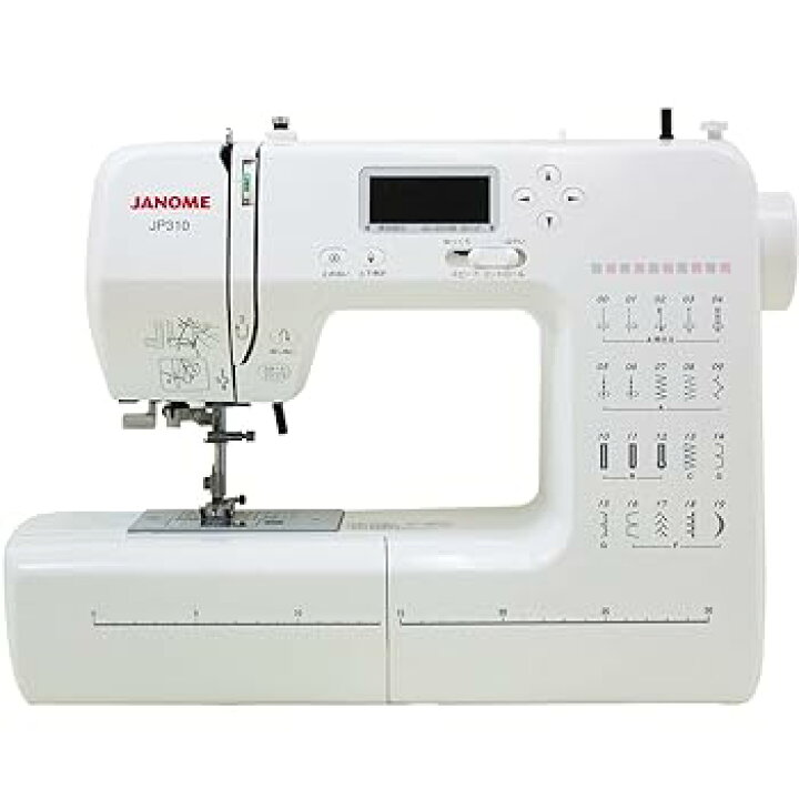 楽天市場】【中古】ジャノメJANOME コンピュータミシン JP-310 