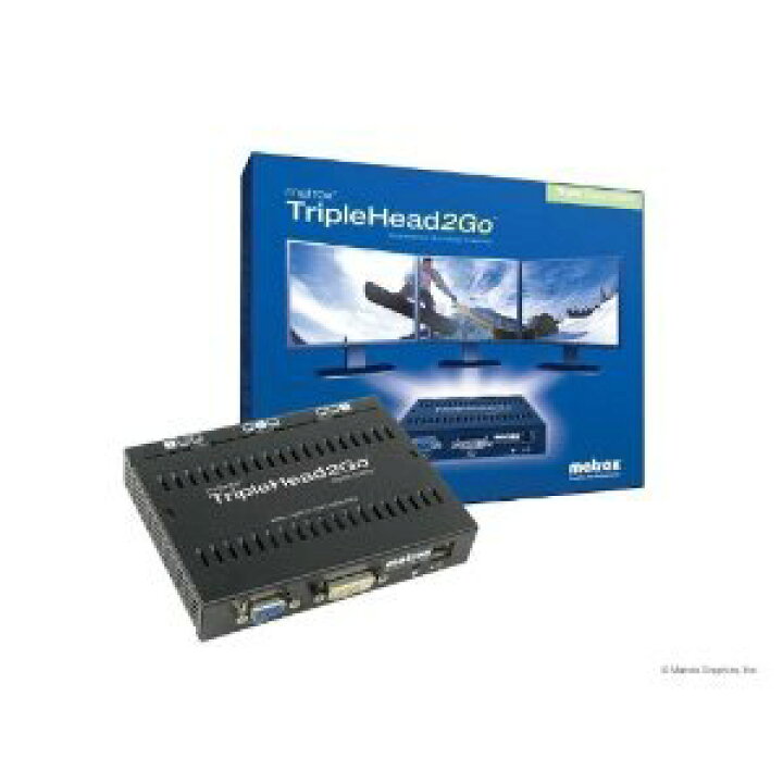 楽天市場】【中古】並行輸入品Matrox TripleHead2Go Three-Monitor 
