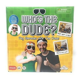 【中古】Who The Dude ジェスチャーゲーム 実物大の膨らませるDudeを使用 最大440の笑えるシナリオを演じよう 対象年齢16歳以上