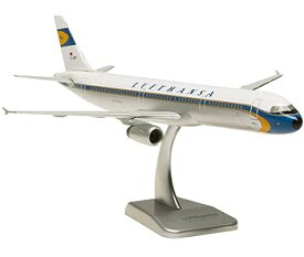 【中古】A321 ルフトハンザドイツ航空 レトロカラー ランディングギアなし・スタンド