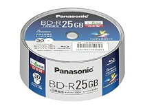 楽天市場】パナソニック bd-r 25g 30枚の通販