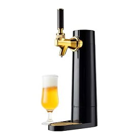 【中古】【39shop】グリーンハウス★スタンドビールサーバー 家庭用 乾電池 ビアサーバー 自宅 コンパクト 缶ビール GH-BEERO-BK ブラック（良い）