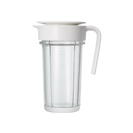 【中古】±0 クッキングミキサー専用 タンブラーキット ホワイト B020