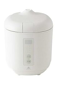【中古】小型炊飯器poddiポッディー ホワイト 一人暮らし用