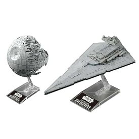 【中古】【39shop】スター・ウォーズ★12,700,000 デス・スターII & 114,500 スター・デストロイヤー プラモデル（良い）