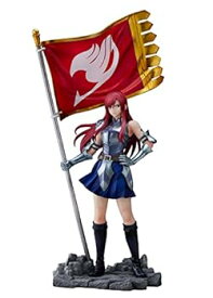 【中古】ベルファイン FAIRY TAILファイナルシリーズ エルザ・スカーレット 18スケール PVC製 塗装済み 完成品 フィギュア