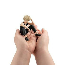 【中古】メガハウスMegaHouse G.E.M.シリーズ 僕のヒーローアカデミア てのひら爆豪勝己 約75mm PVC製 塗装済み完成品フィギュア