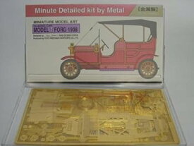 【中古】国産 組立キット メタルホビー ゴールド仕上げ ミニチュアモデルアート R001 クラシックカー T型フォード 1908
