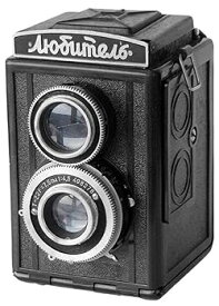 【中古】Lubitel LOMOヴィンテージソ連ソビエト連邦ロシア映画中判レフレックスカメラ75 mm F 4.5 T-22レンズ