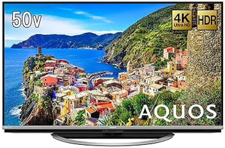 楽天市場】【中古】シャープ N-Blackパネル搭載 液晶 テレビ 4K HDR 