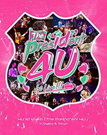 【中古】【非常に良い】4U 1st Live!!!「The Pres"id"ent 4U」in Osaka & Tokyo【初回限定盤】 [Blu-ray] mxn26g8