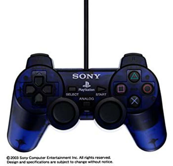 【中古】【非常に良い】アナログコントローラ (DUALSHOCK 2 ) ミッドナイト・ブルー