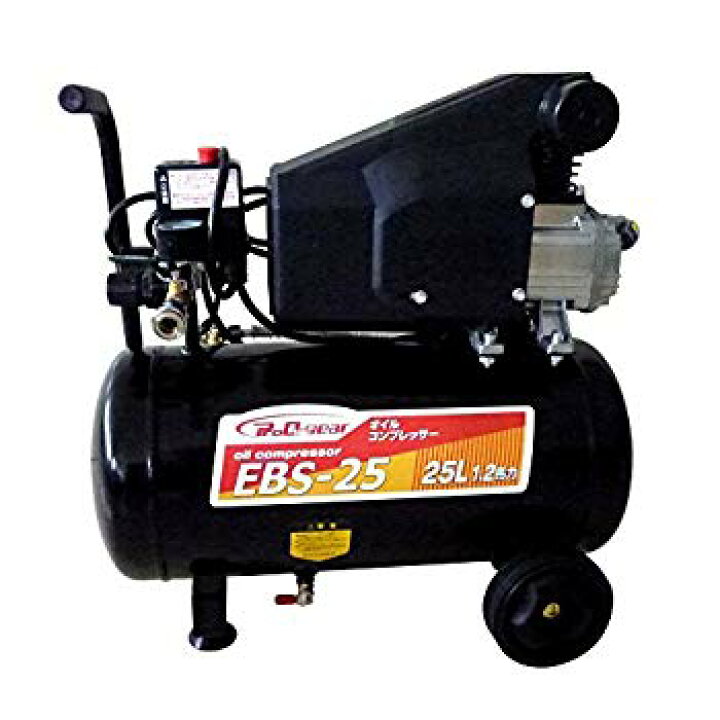 楽天市場】【中古】シンセイ オイル式コンプレッサー 25L EBS-25 