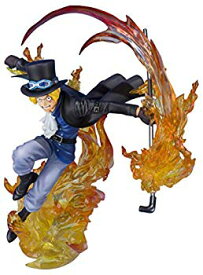 【中古】フィギュアーツZERO ONE PIECE サボ -火拳- 約190mm ABS&PVC製 塗装済み完成品フィギュア z2zed1b