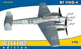 【中古】【非常に良い】エデュアルド 1/72 ウィークエンドシリーズ メッサーシュミットMe 110G-4 プラモデル