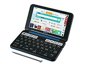 【中古】【非常に良い】シャープ カラー電子辞書 Brain 大学生・ビジネスモデル ネイビー系 2019年春モデル PW-SB6-K e6mzef9