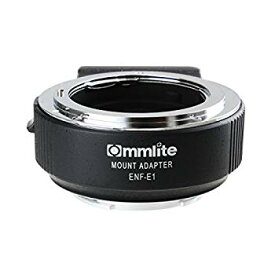 【中古】Commlite レンズマウントアダプター CM-ENF-E1 PRO (ニコンFマウントレンズ → ソニーEマウント変換) 電子接点付き n5ksbvb