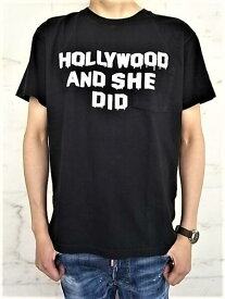 LOCAL AUTHORITY（ローカル・オーソリティ）【HOLLY DID IT POCKET TEE】"VINTAGE WASHED"ショートスリーブTee★WASHED BLACK★
