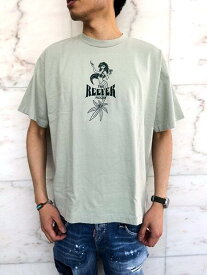 LOCAL AUTHORITY（ローカル・オーソリティ）【REEFER ROOM SHOP TEE】オーバーフィッティング”リーファールームショップ”ショートスリーブTee☆WASHED SEA FOAM★