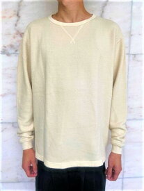 PORTER CLASSIC（ポータークラシック）【FRENCH THERMAL CREWNECK】☆☆OFF WHITE☆☆